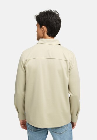 INDICODE JEANS Regular fit Overhemd 'Yuno' in Beige