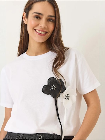 Bianco Lucci - Camisa em branco: frente