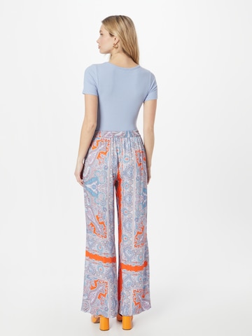 Wide leg Pantaloni di Emily Van Den Bergh in arancione