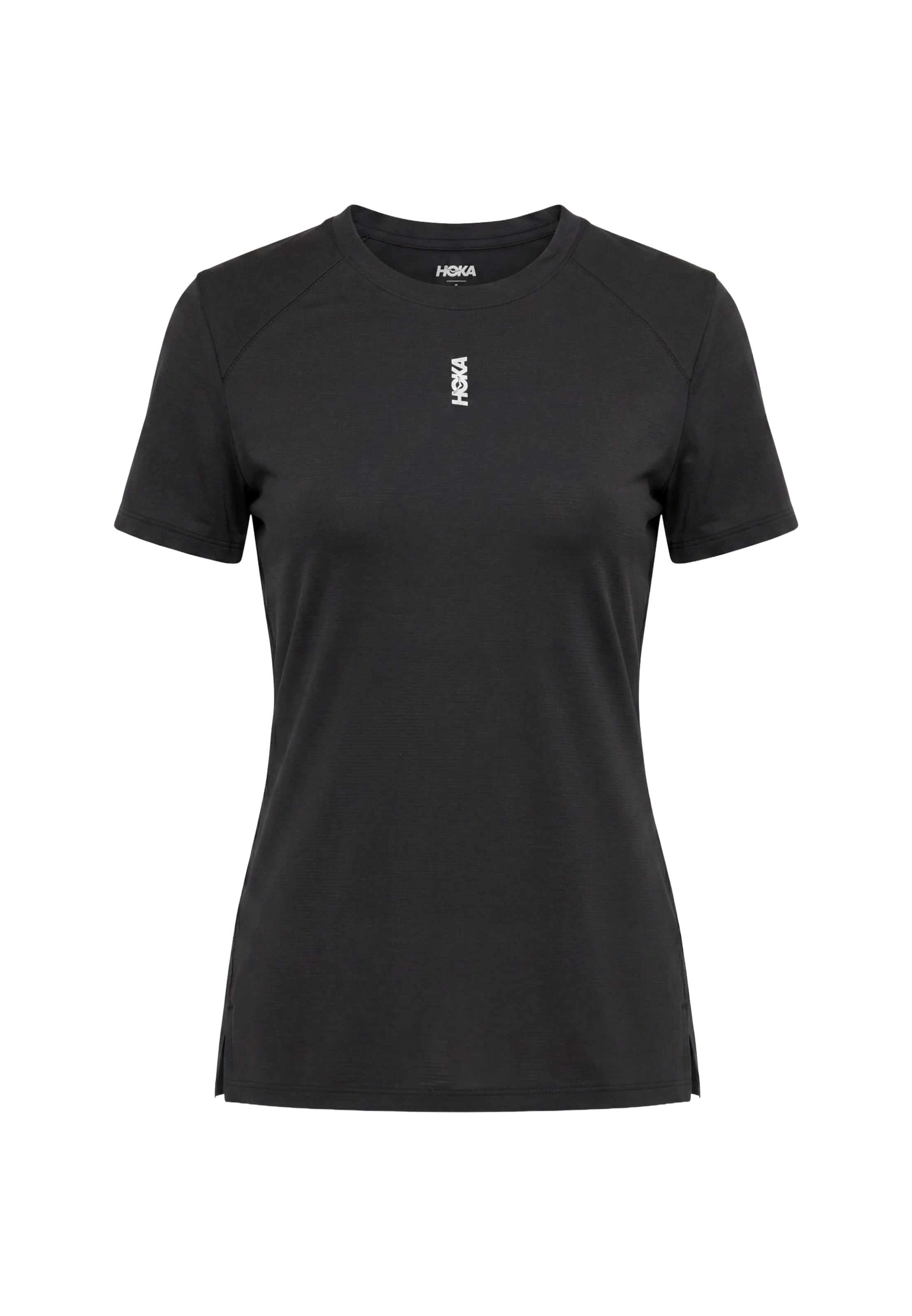 HOKA Functioneel shirt 'EveryRun' in Zwart: voorkant