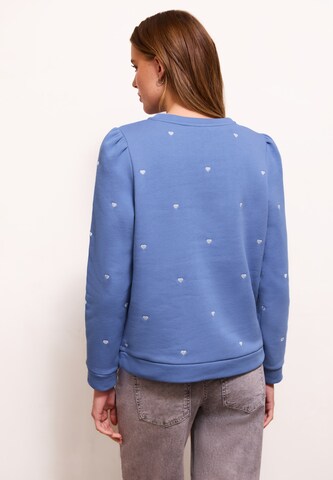 Street One Studio Sweatshirt in Blau