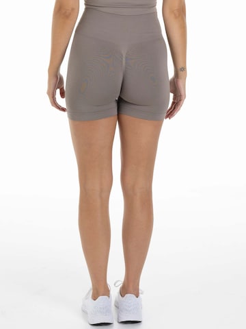 Divina Slimfit Sportbroek 'Sleek' in Grijs