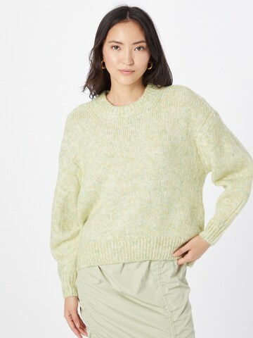 VERO MODA Sweater 'Cally' in Yellow: front