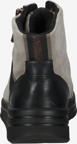 ARA Lace-Up Ankle Boots in Beige