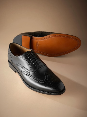 Next Обувь на шнуровке в Черный