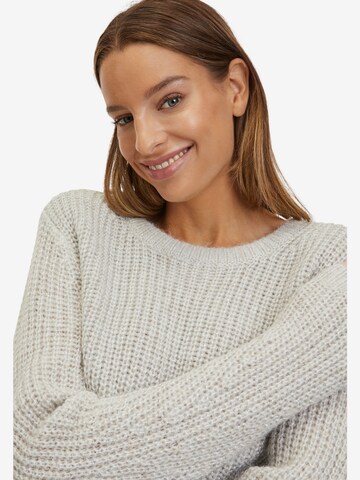 Betty & Co Strickpullover mit Struktur in Beige