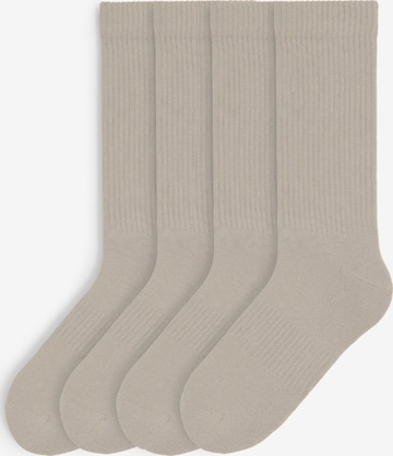 Von Jungfeld Socks 'CASUAL CLASSIC' in Beige: front