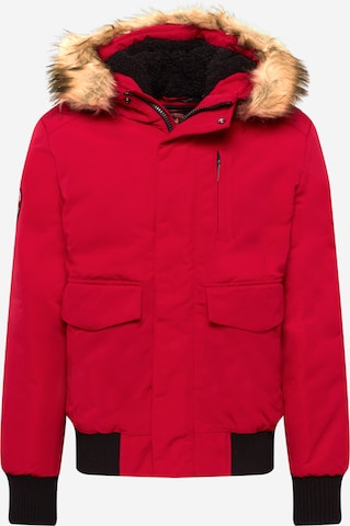 Superdry Jacke 'Everest' in Rot: predná strana