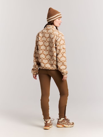 PROTEST Fleece jas 'PRTWiba' in Wit