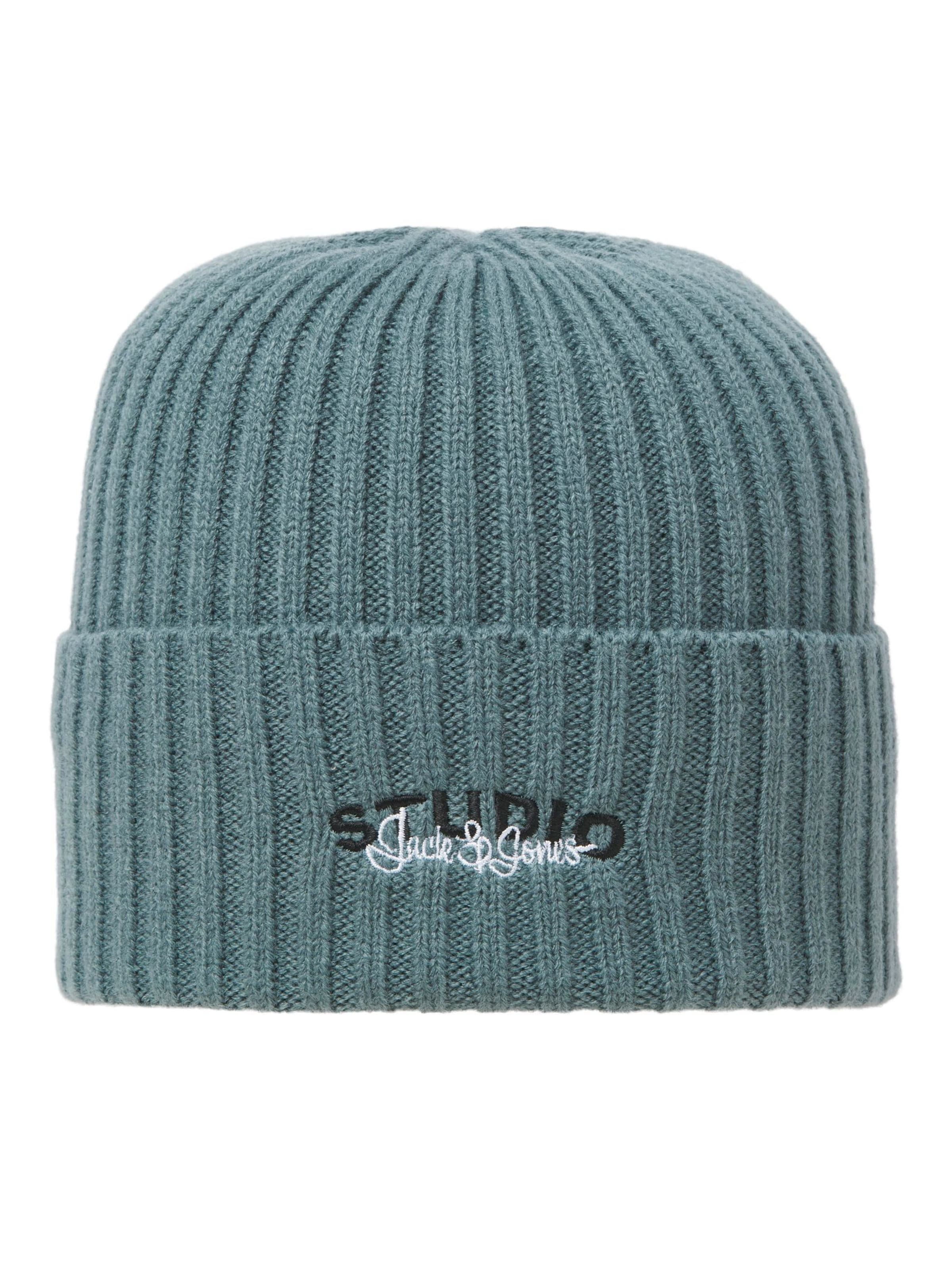 Bonnet 'Jacblack Friday' JACK & JONES en bleu : devant
