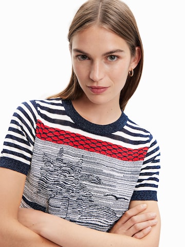 Desigual - Pullover 'SUN' em azul