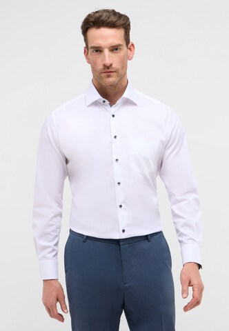 ETERNA Regular fit Business shirt in White: front