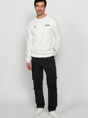 Sweat-shirt KOROSHI en blanc