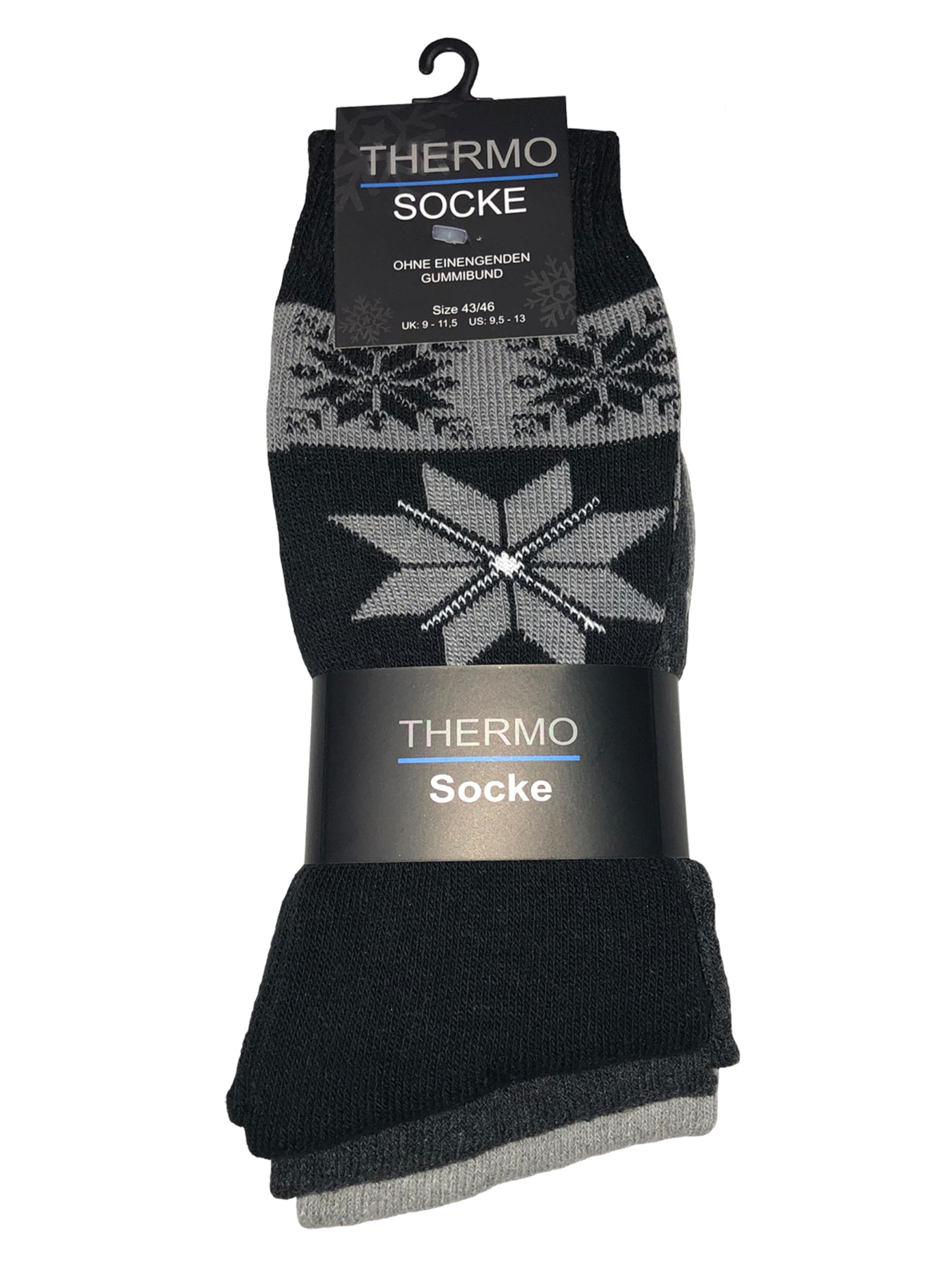 Cotton Prime Socks in Grey