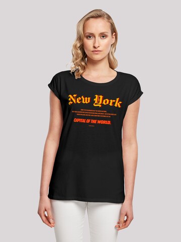 T-shirt 'New York COTW' F4NT4STIC en noir : devant