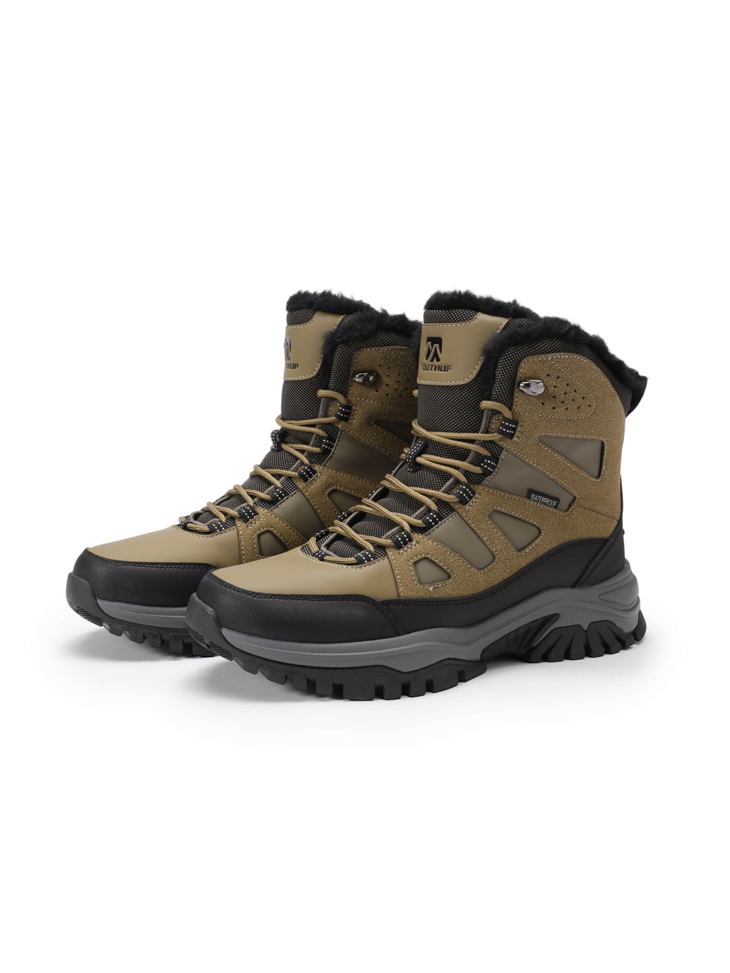 YOUTHUP Snow Boots in Brown