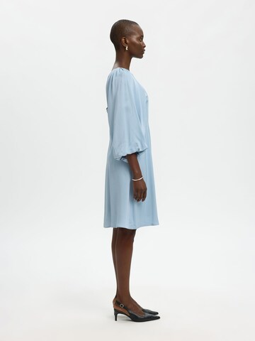 Robe SELECTED en bleu