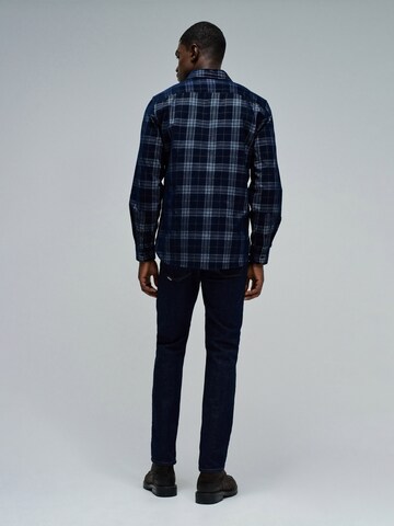 Salsa Jeans Regular fit Overhemd in Blauw