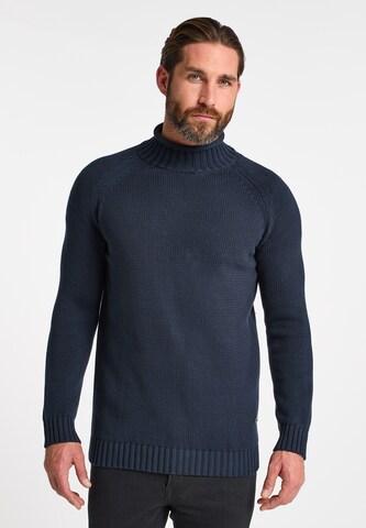 Pull-over 'Abrel' DreiMaster Maritim en bleu : devant