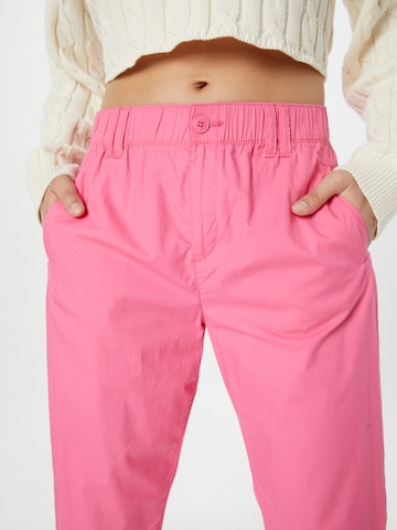 Tapered Pantaloni di s.Oliver in rosa