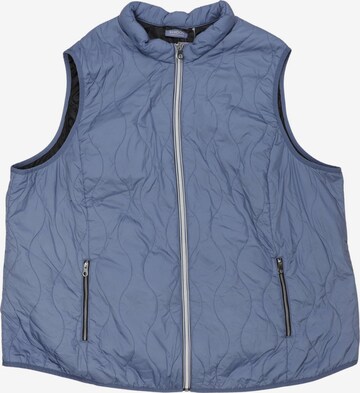 SAMOON Weste 5XL in Blau: Vorderseite