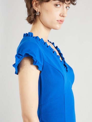 Adrianna Papell Obleka | modra barva