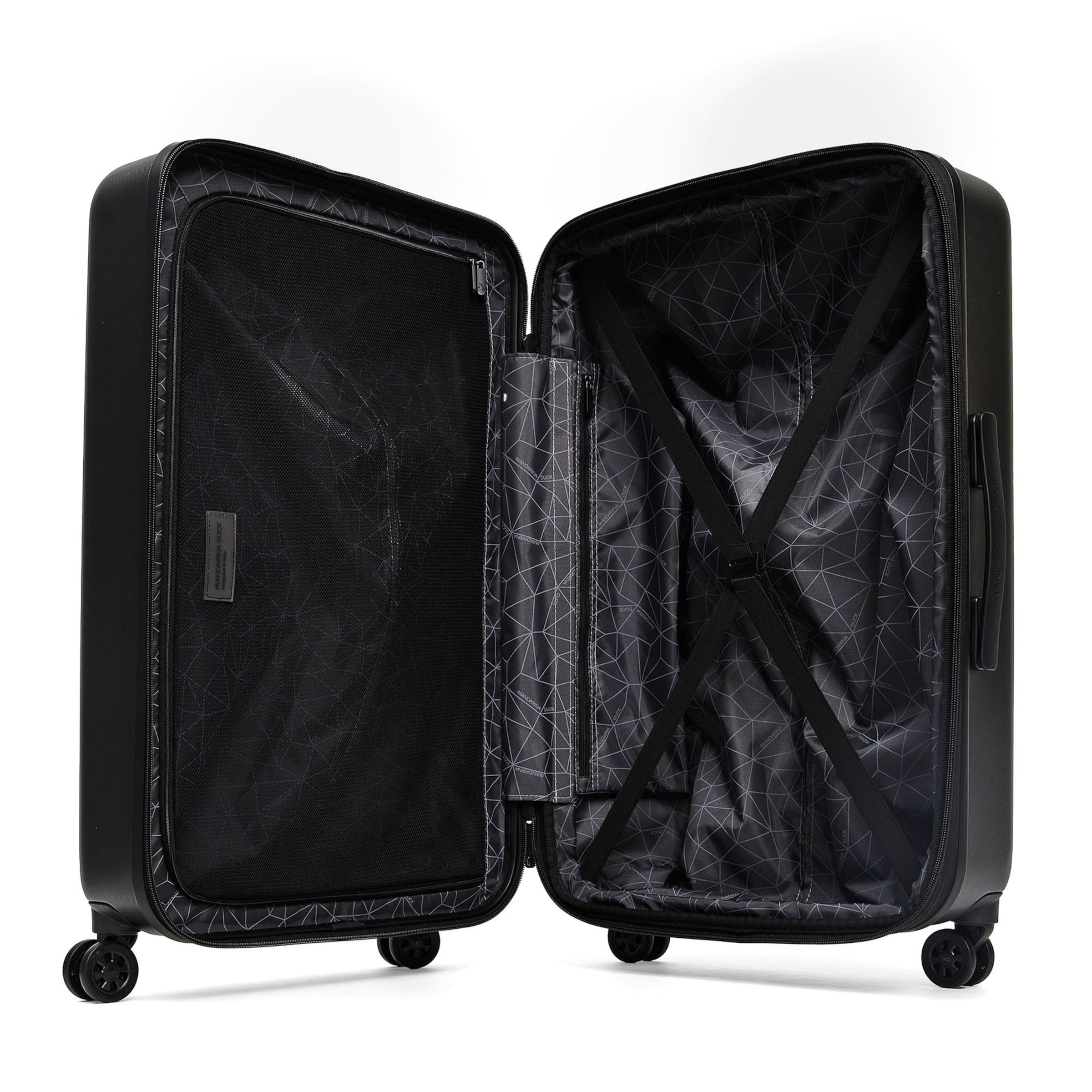 MANDARINA DUCK Trolley 'Tank Case' in Zwart
