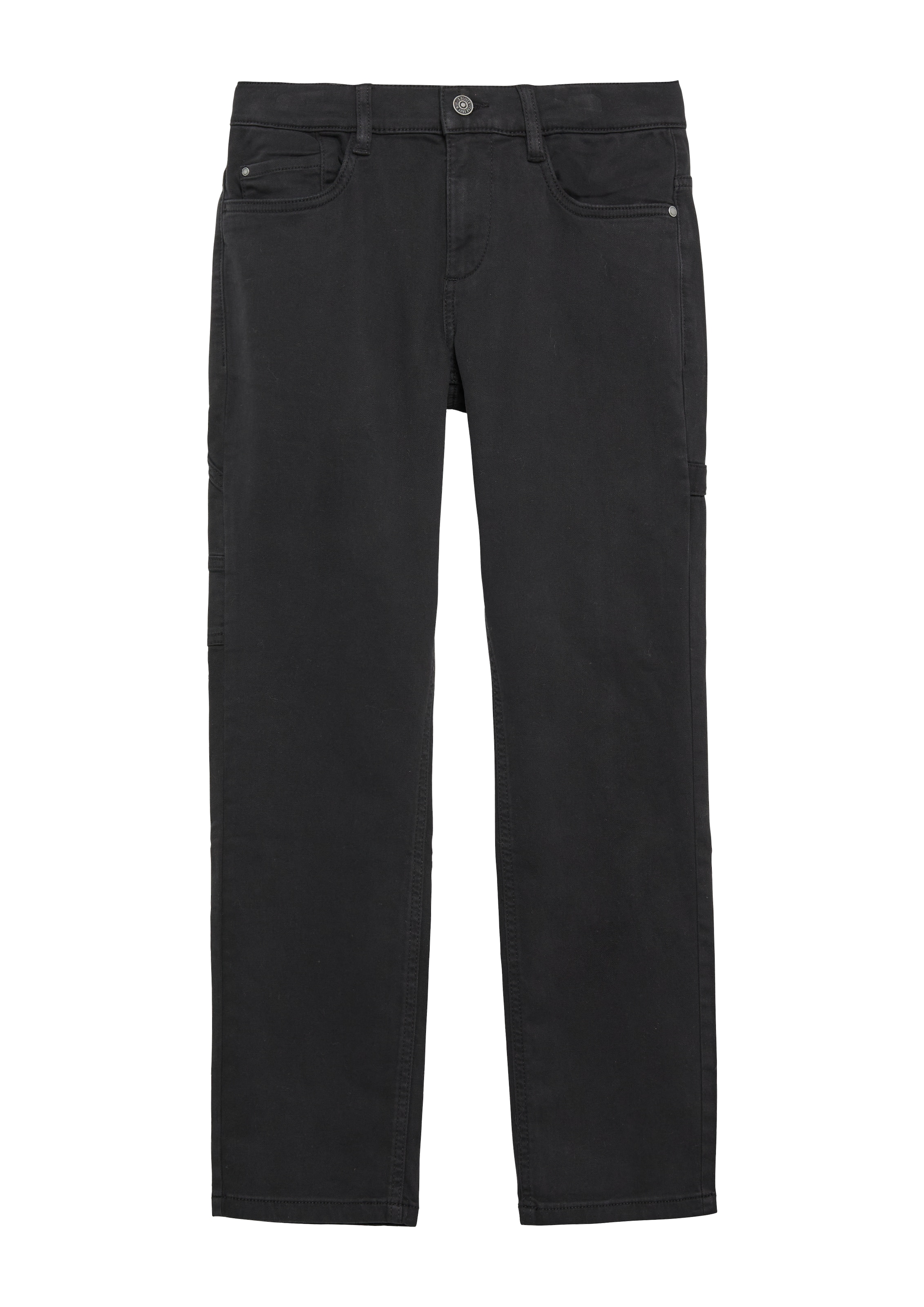 s.Oliver Regular Jeans 'Pete' in Schwarz: Vorderseite