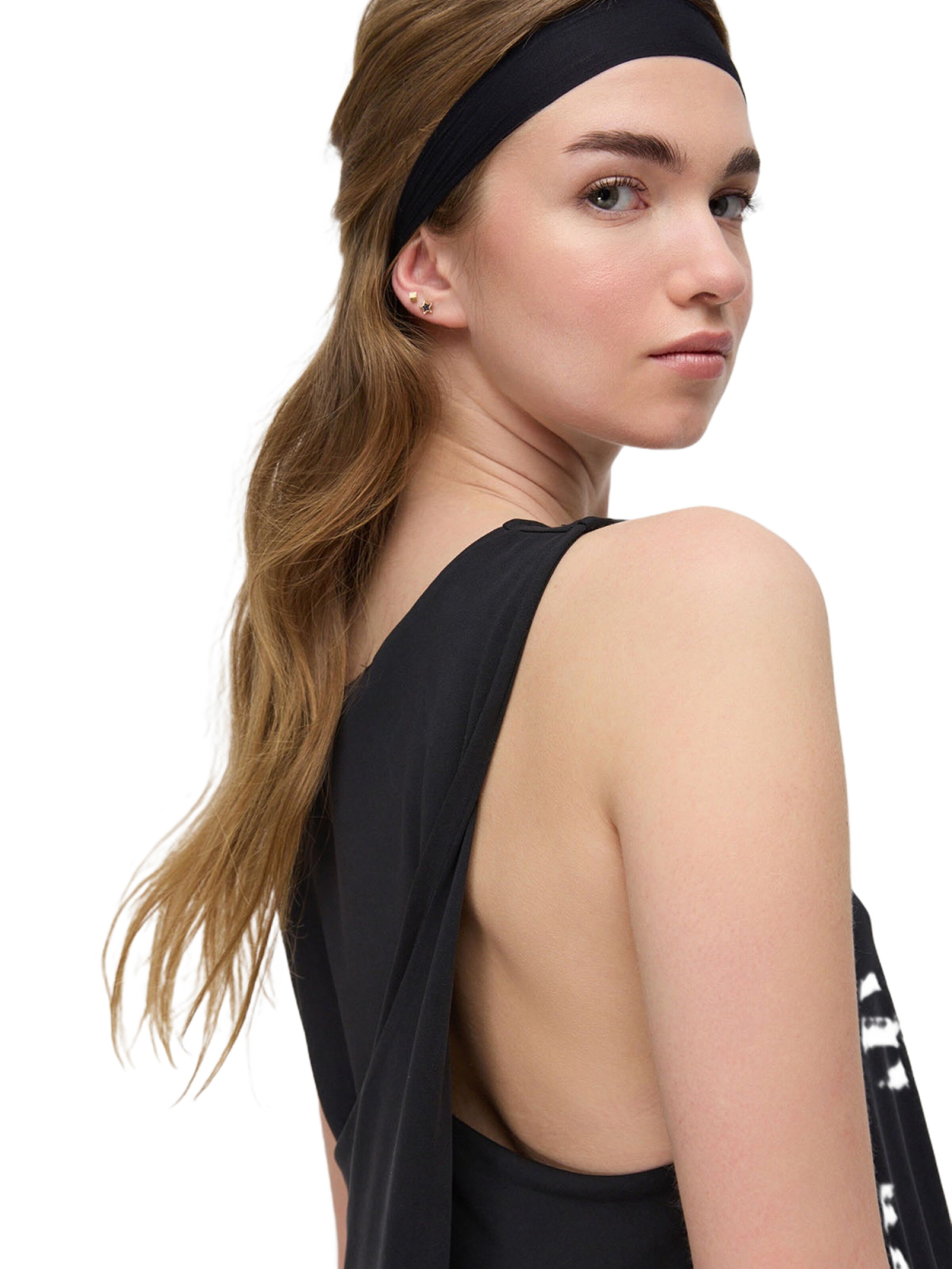 No Matter What Top in Zwart