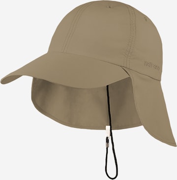 Hatland Cap 'Dean' in Grün: Vorderseite