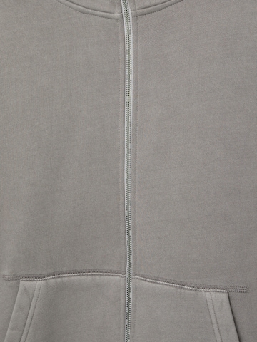 Pull&Bear Sweatvest in Grijs