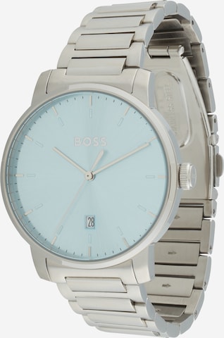 BOSS Black - Reloj analógico 'DEAN' en plata: frente