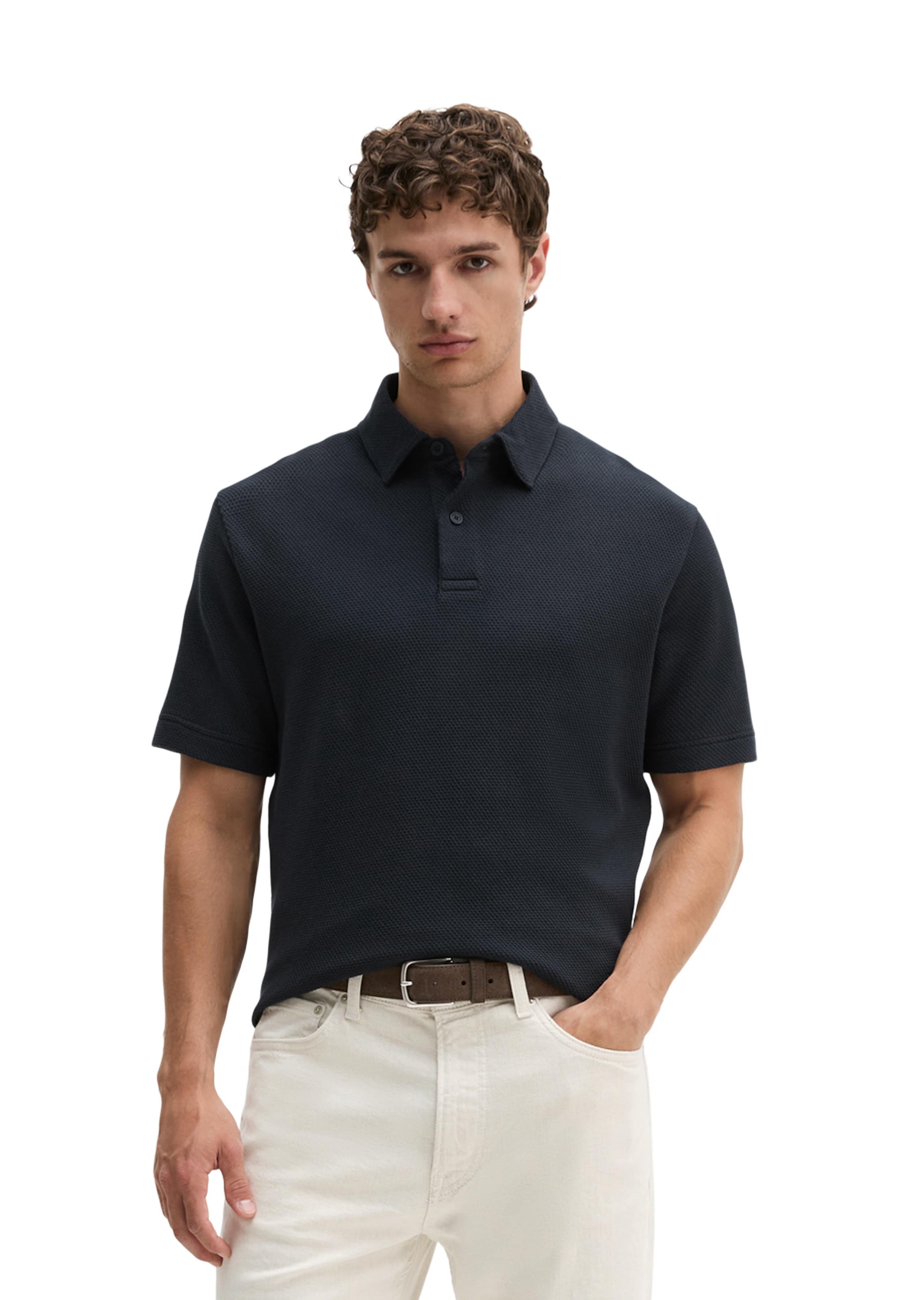 Marc O'Polo Shirt in Blue: front