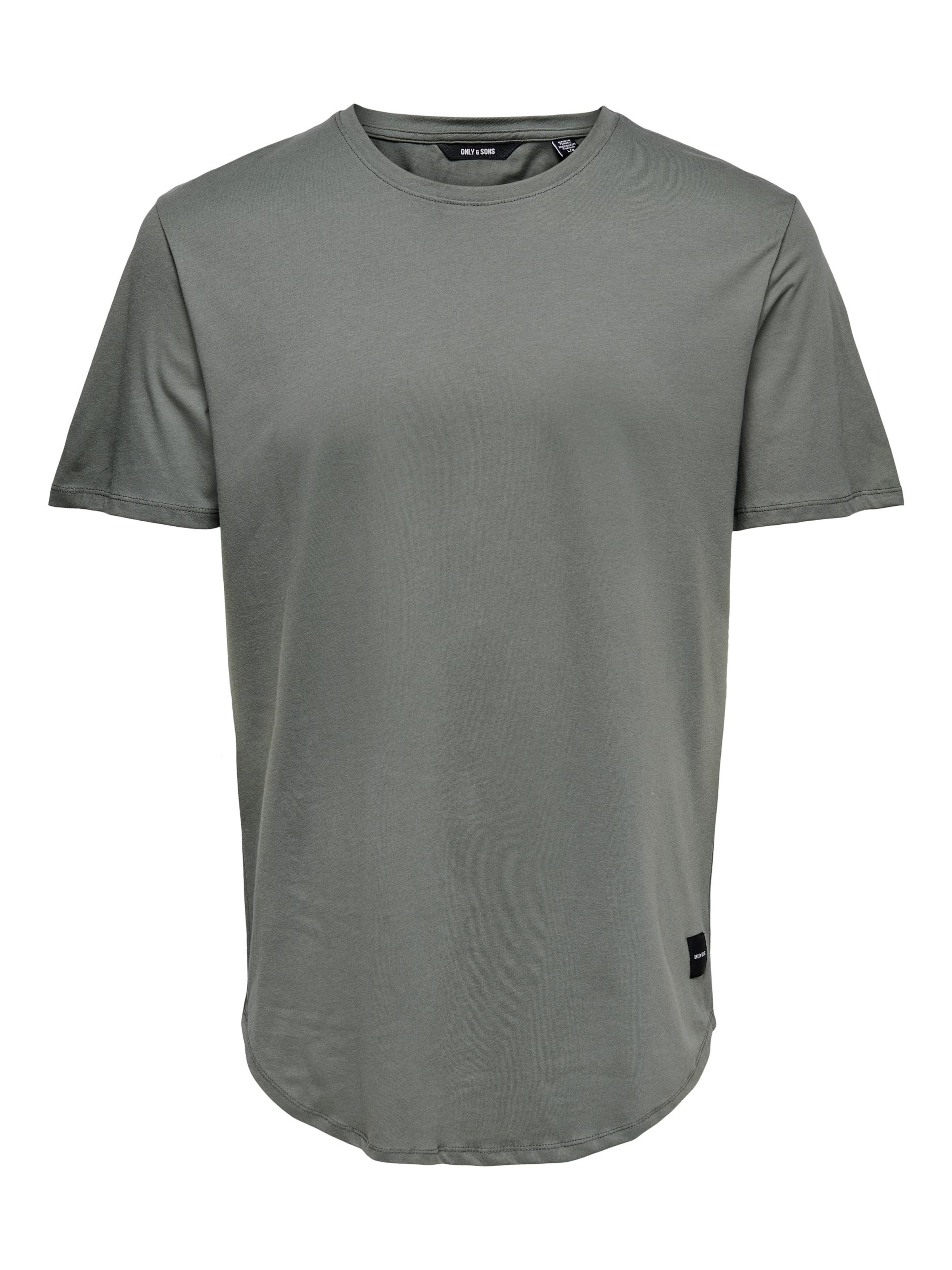 Only & Sons Тениска 'ONSMatt' в сиво: отпред