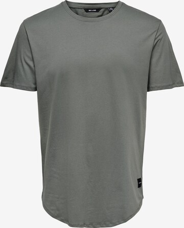 Only & Sons - Camiseta 'Matt' en gris: frente
