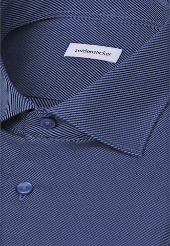Coupe slim Chemise business SEIDENSTICKER en bleu