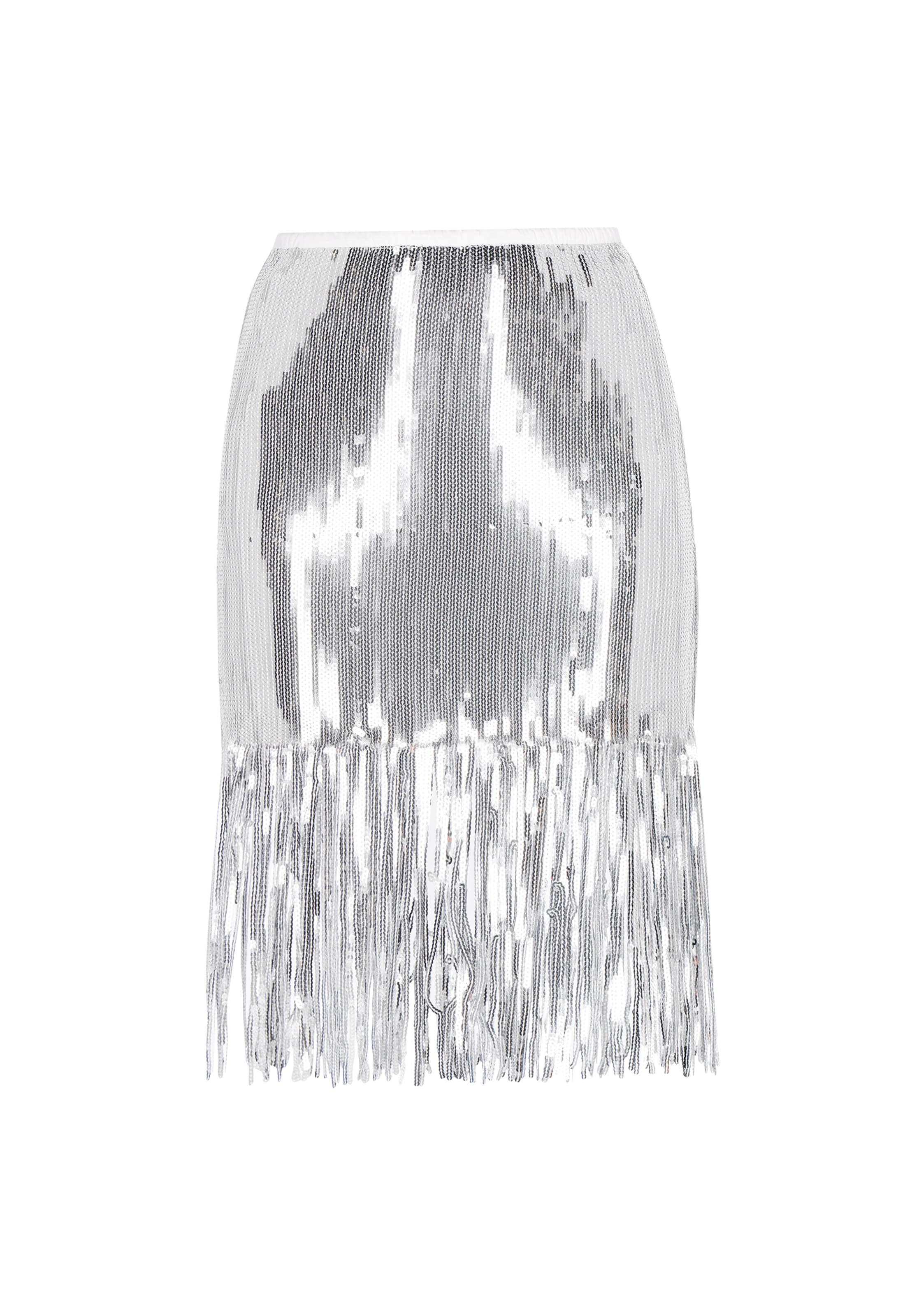 myMo at night - Falda en plata: frente