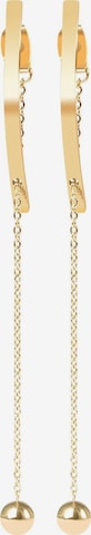 Akzent Earrings 'Agnesa, langlebig' in Gold: front