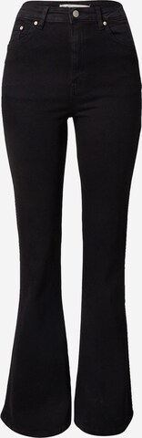 Flared Jeans di Nasty Gal in nero: frontale