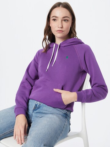 Polo Ralph Lauren - Sweatshirt em roxo: frente