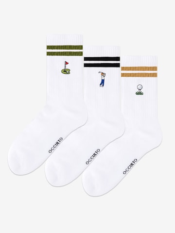 Occulto Sports socks 'Rio' in Green
