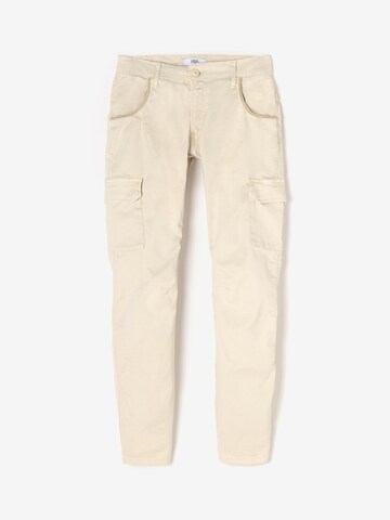 Le Temps Des Cerises Cargobroek 'Rivera' in Beige: voorkant