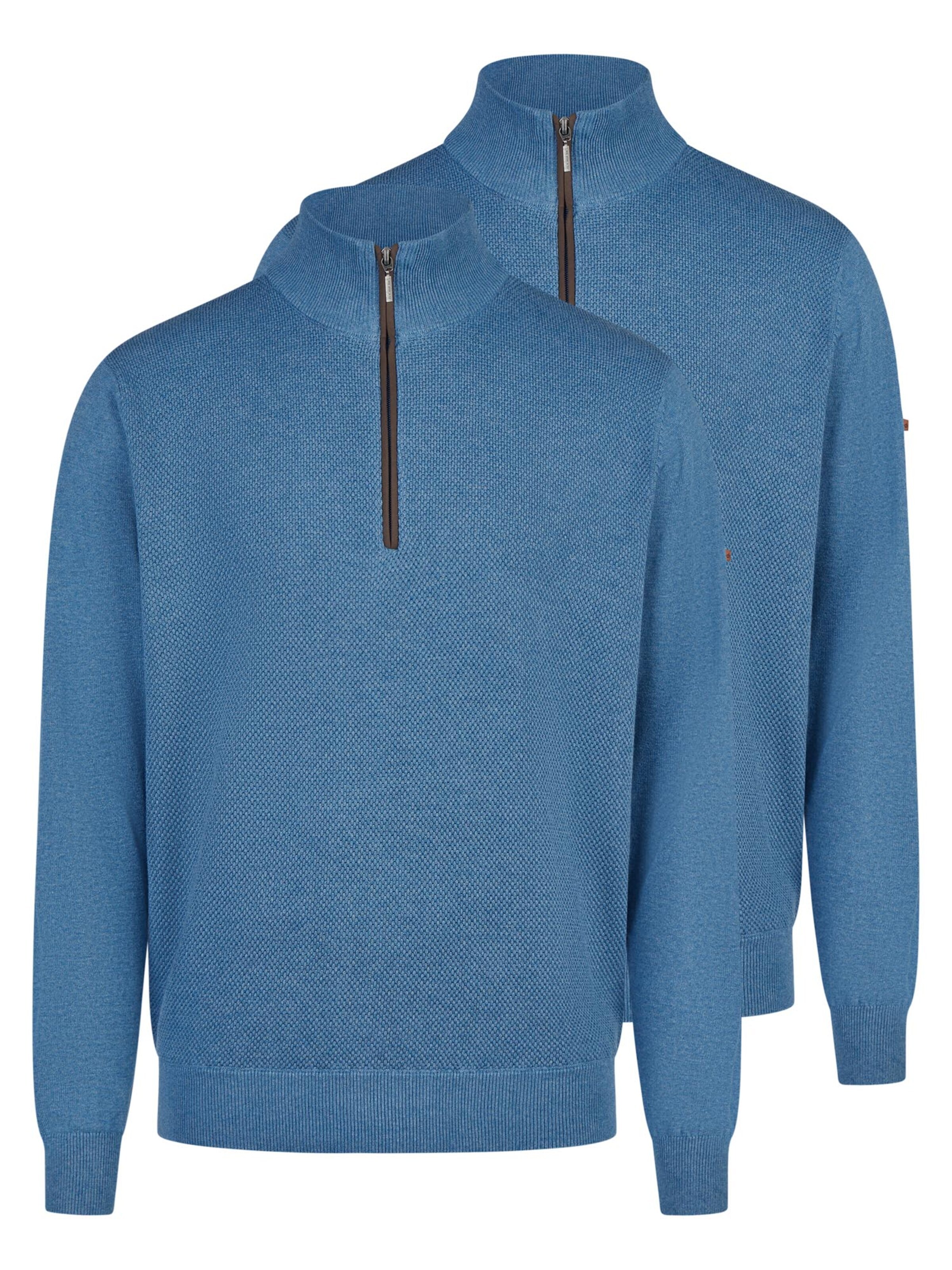 redmond Sweater 'Basic' in Blue: front