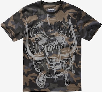 T-Shirt 'Motörhead' Brandit en gris : devant