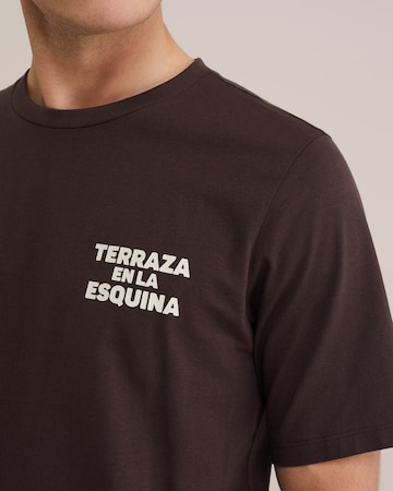 WE Fashion T-shirt i brun