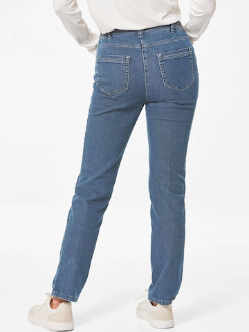 Goldner Regular Jeans 'Carla' in Blue