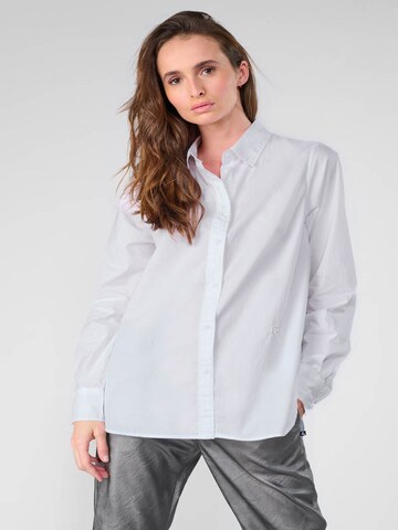 Le Temps Des Cerises Blouse 'Jama' in White: front