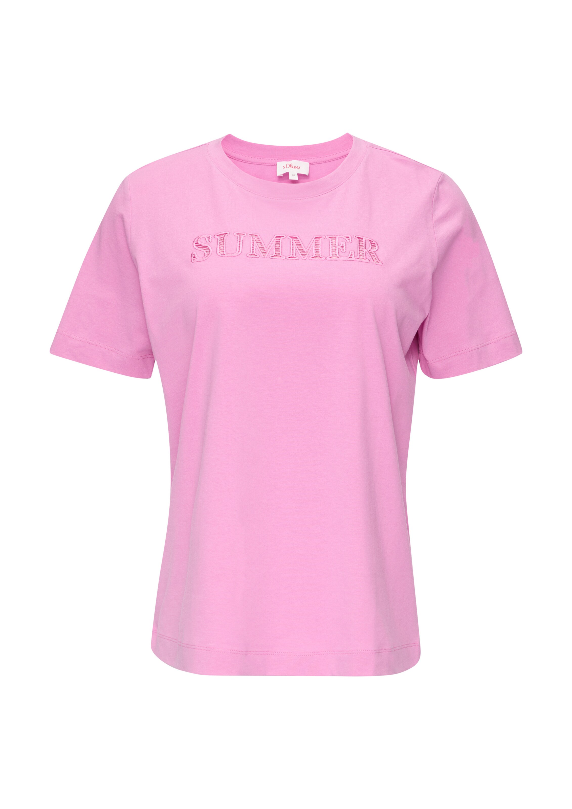 s.Oliver Shirt in Roze: voorkant