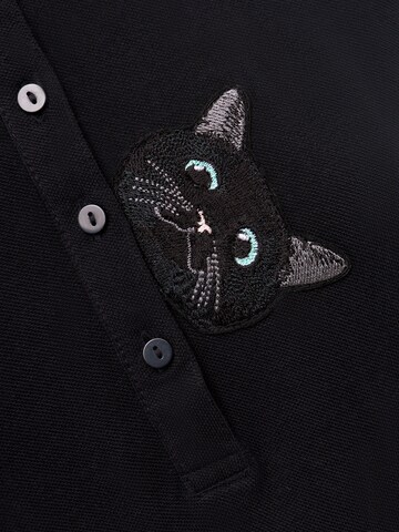 CAT by Maniita Lacitta Shirt in Zwart