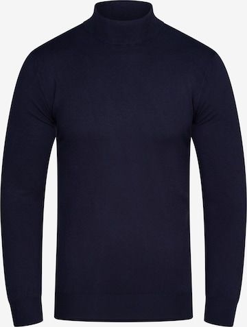 behype Sweater 'MKBONI' in Blue: front